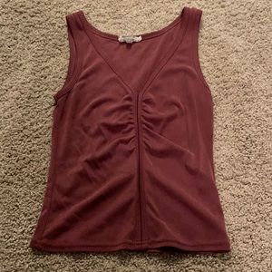 Reddish Brown Tank Top